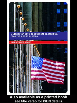 cover image of Understanding Terrorism in America